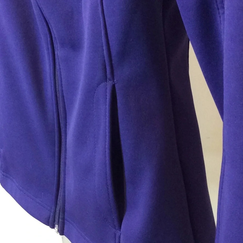 Mondetta Purple Full Zipper Athletic Jacket - Picture 7 of 10
